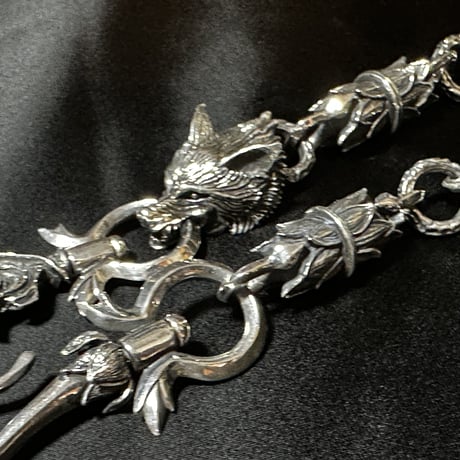 wolf&lotus snake Walletchain