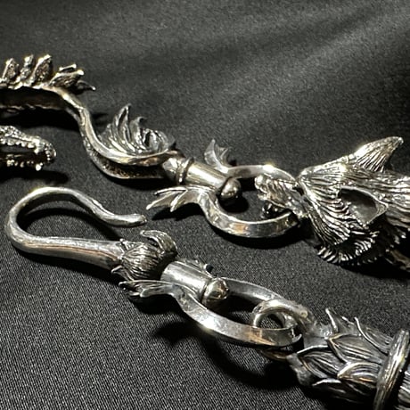wolf&lotus snake Walletchain