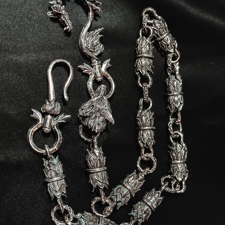wolf&lotus snake Walletchain