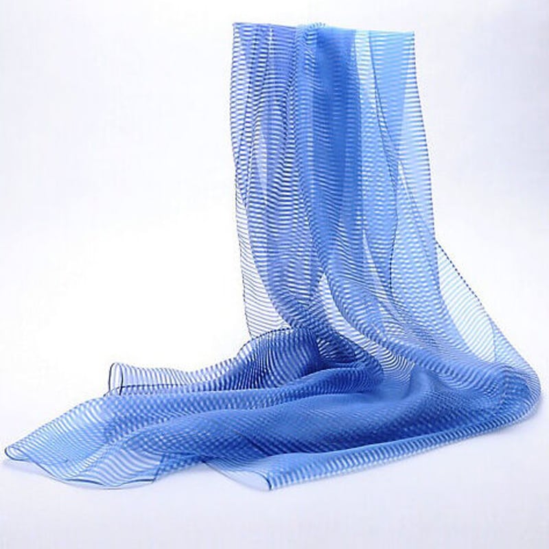 なん様用 天女の羽衣 ストール 絞り出しオリジナルプリントスカーフ