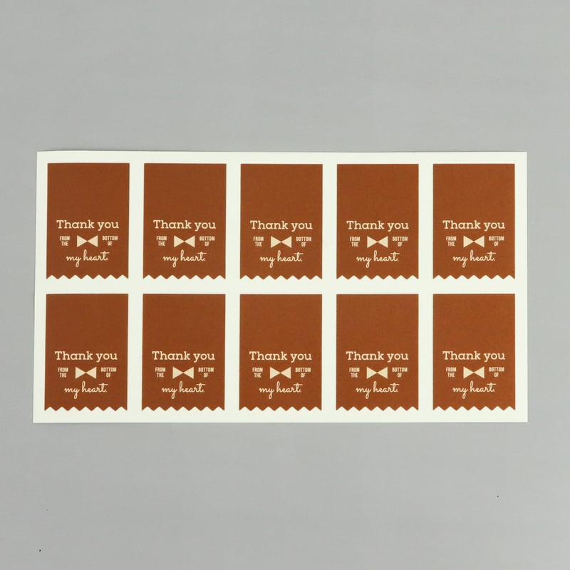 ❁⃘*.゜ミニクラフトサンキューシール オーダーページ b628315302ede3161393f7f2a5b7a8
