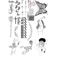 口には出せないから体に書くのボディシール②