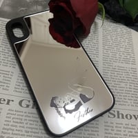 惑星から見放された人間のミラーiphoneケース