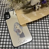 残酷なナンバーエイトに酔いしれる　ミラー iphoneケース