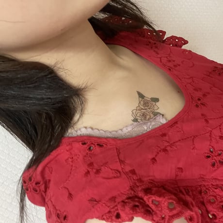 君に花の名を水彩タトゥーシール