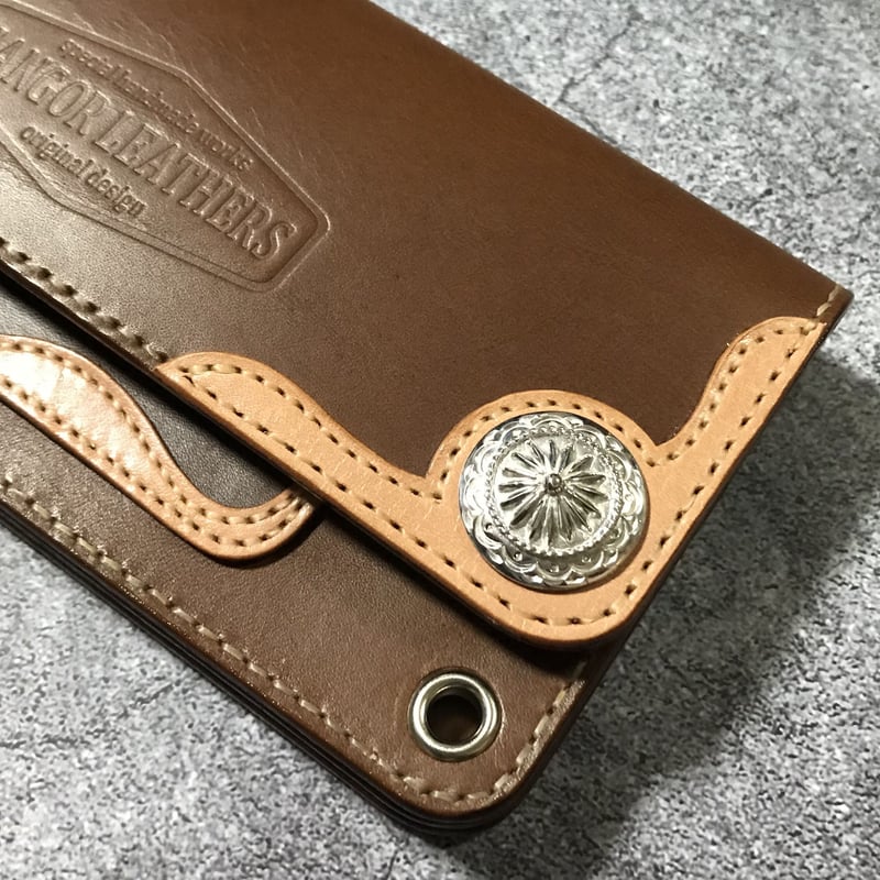 トラッカーウォレット TRUCKER WALLET オーバーレイ ( 栃木レザー