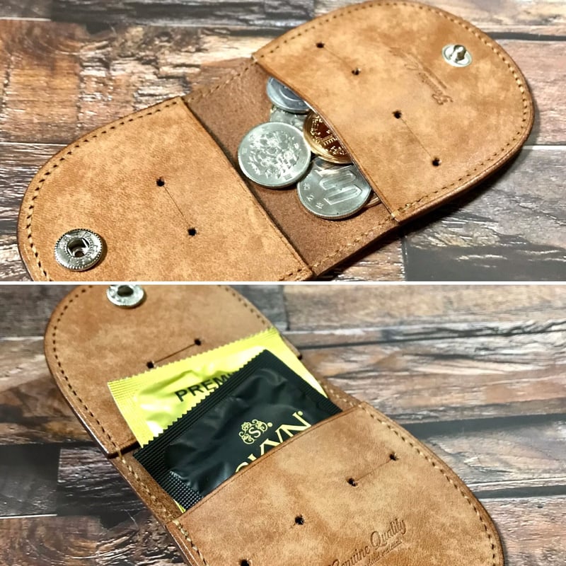 ギター ピックケース Pick Case ( 本革イタリアンレザー マヤ ) ／革