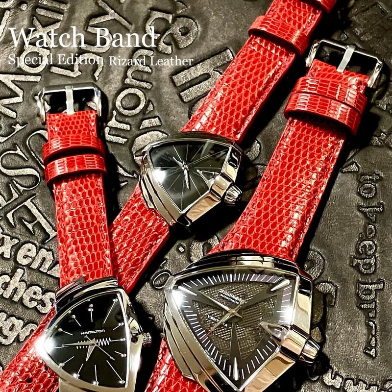 ウォッチバンド 腕時計ストラップ Watch Band ( リザード トカゲ
