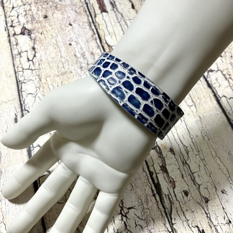 レザーブレスレット Leather Bracelet ( イタリアンレザー