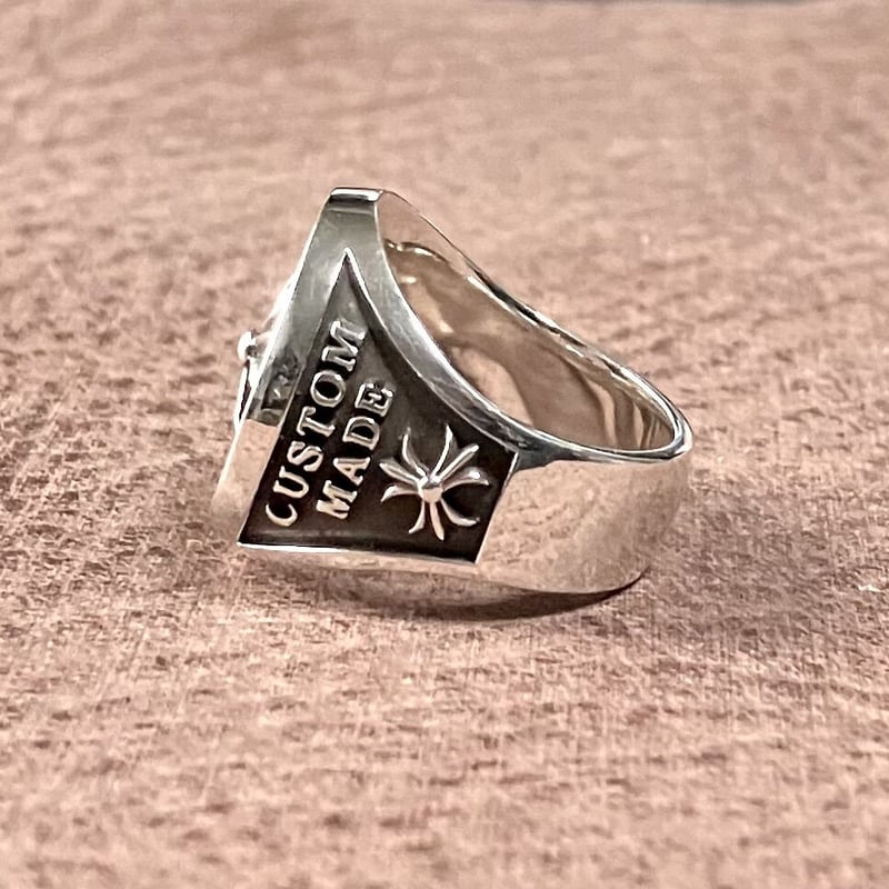 SPANGLE JEWELS オークリーフ リング ぬるく シルバー925 新品 