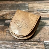 ギター ピックケース Pick Case ( 本革イタリアンレザー マヤ  ) ／革小物／ハンドメイド／Hangor Leathers