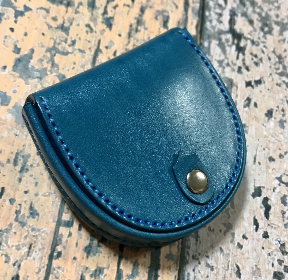 馬蹄型コインケース COIN CASE ( ルガト・琉球ブルー・LMブルー