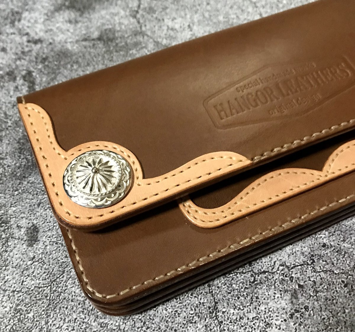 トラッカーウォレット TRUCKER WALLET オーバーレイ ( 栃木レザー 
