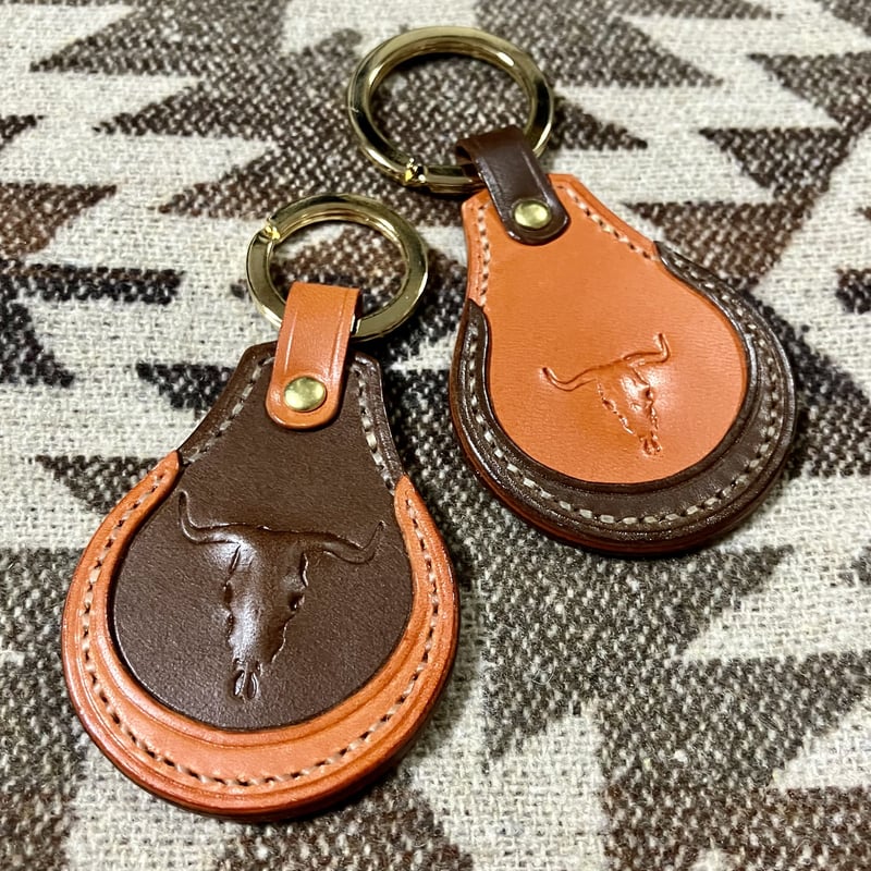 レザーキーホルダー Leather Key Holder Key Chain ( 馬蹄型デザ レザーキーホルダー Leather Key Holder Key Chain ( 馬蹄型デザ