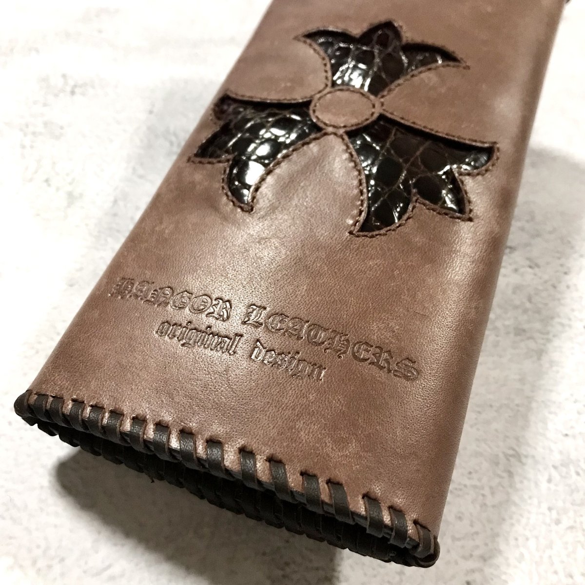 eggman　3層タイプ　ロングウォレット eggman様専用 3層タイプ ロングウォレット - メルカリ