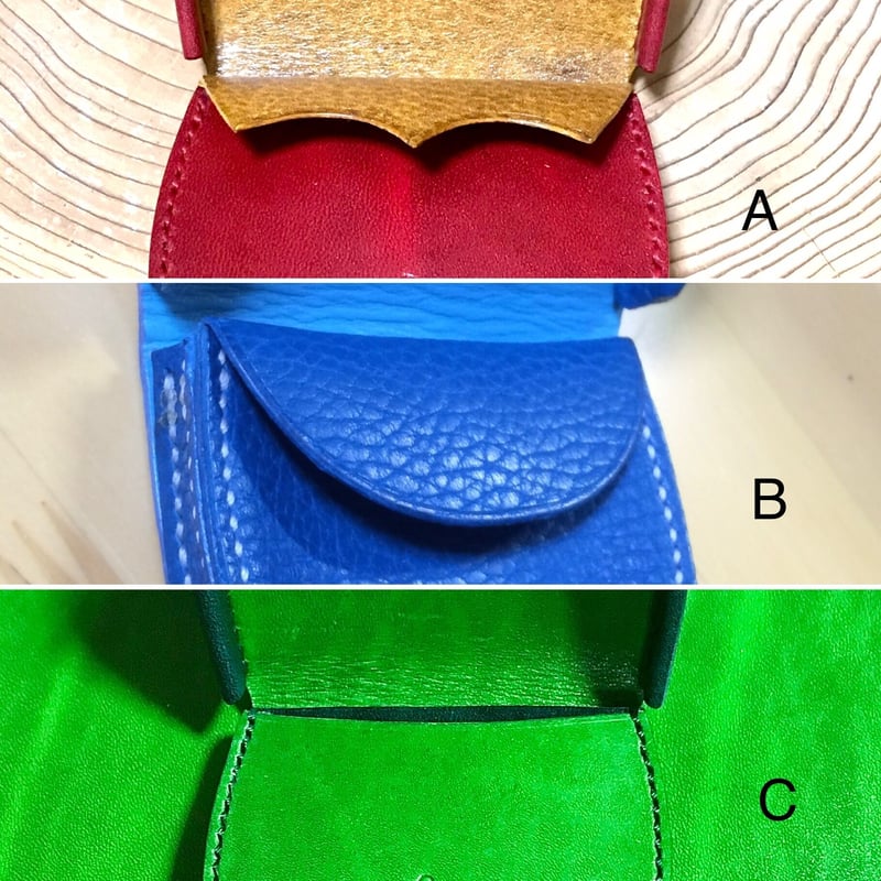 馬蹄型コインケース COIN CASE ( ルガト・深紫・黄 ) COIN PURSE 馬蹄型コインケース COIN CASE ( ルガト・深紫・黄 ) COIN PURSE