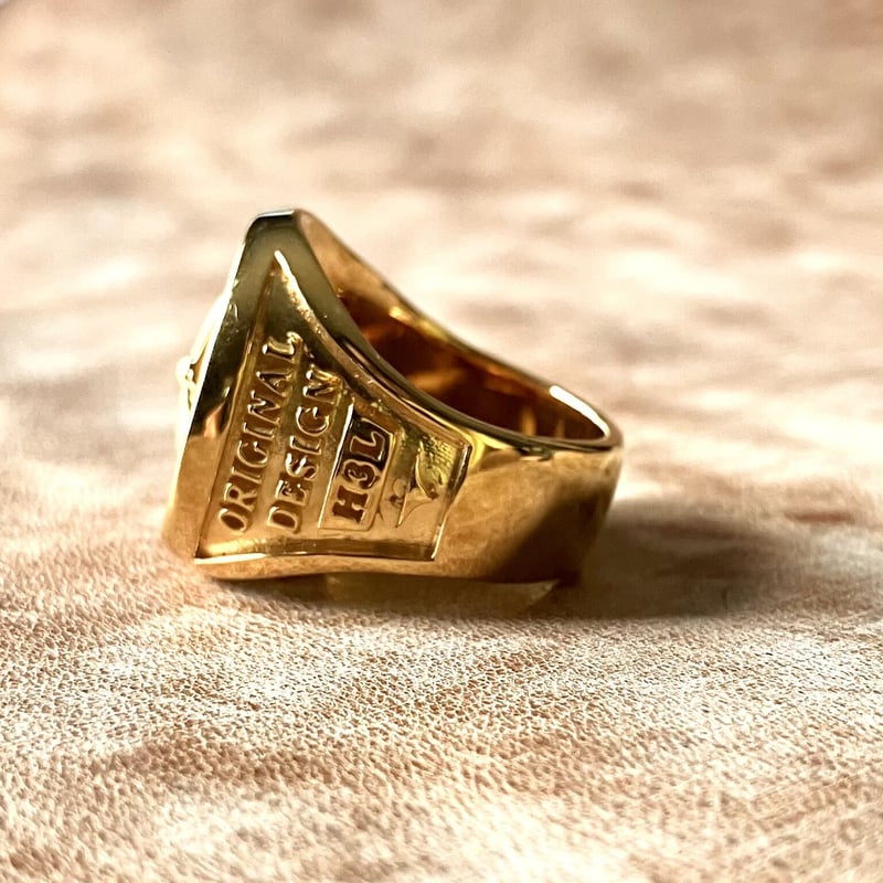 3リリー ゴールドリング 3 RADIAL LILIES GOLD RING ( ゴールド