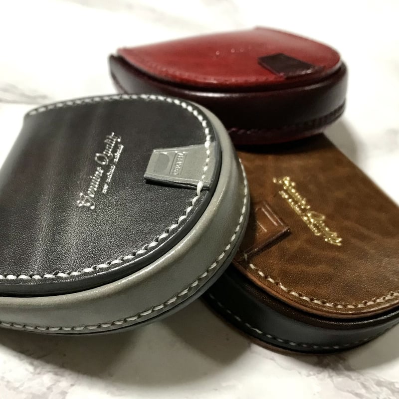 箔押し 馬蹄型コインケース COIN CASE ( ルガト・ディープ＆ライト