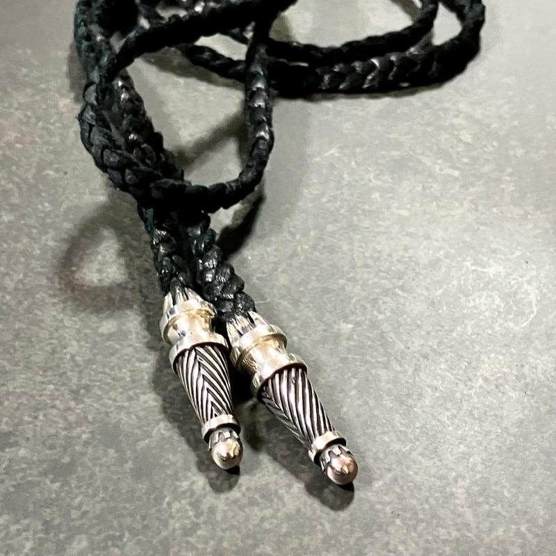   423 シルバーペンダント　レザー　ネックレス　編み込 楽天市場】レザーネックレス オリジナル シルバーネックレス