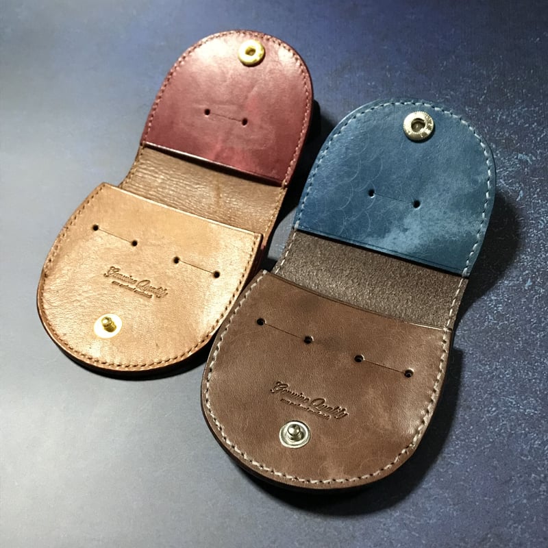 ギターピックケース ＋ Pick Case DXver.( マヤ・イタリアンレザー