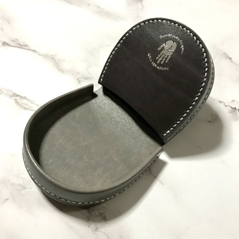 箔押し 馬蹄型コインケース COIN CASE ( ルガト・ディープ＆ライト
