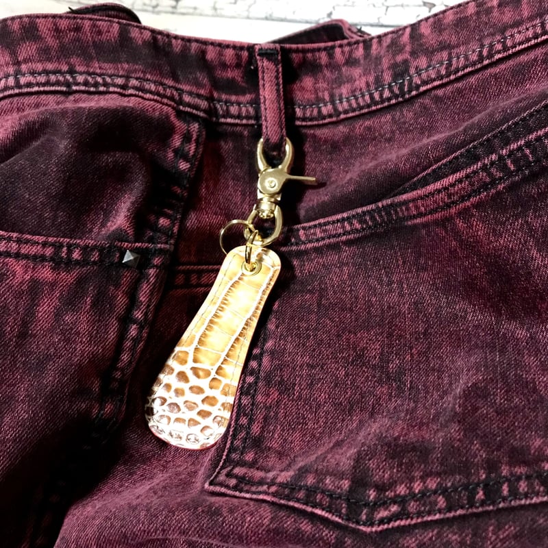 シューホーン（靴べら）キーホルダー シューホーン キーホルダー Shoehorn Key Holder 靴べら Key
