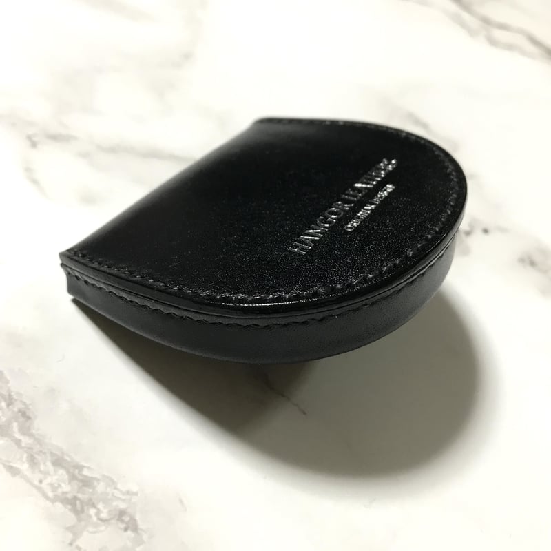 箔押しB 馬蹄型コインケース COIN CASE ( ルガト・ブラック