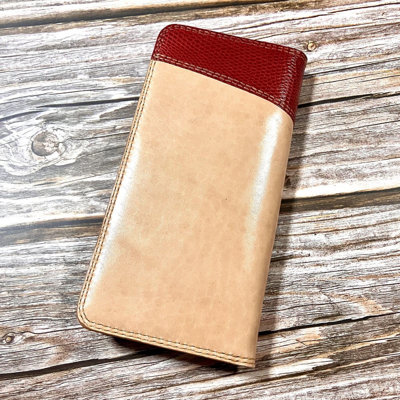 ツートーンロングウォレットTwo-Tone Long Wallet ( コードバン ツートーンロングウォレットTwo-Tone Long Wallet ( コードバン