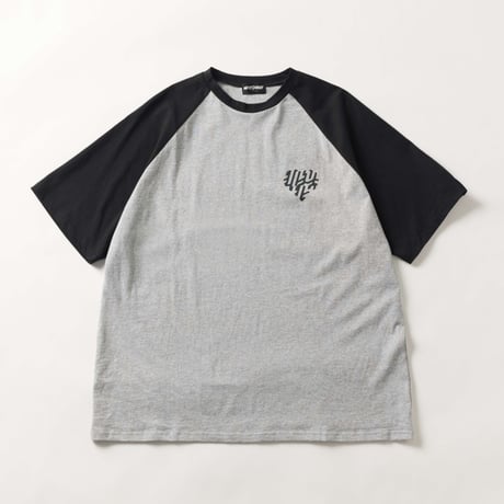 【lil' valley】"Heart" LOGO RAGLAN T-SHIRT