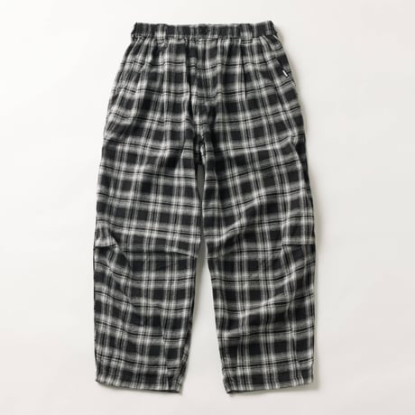 【lil' valley】VERSATILE CHECK EASY PANTS