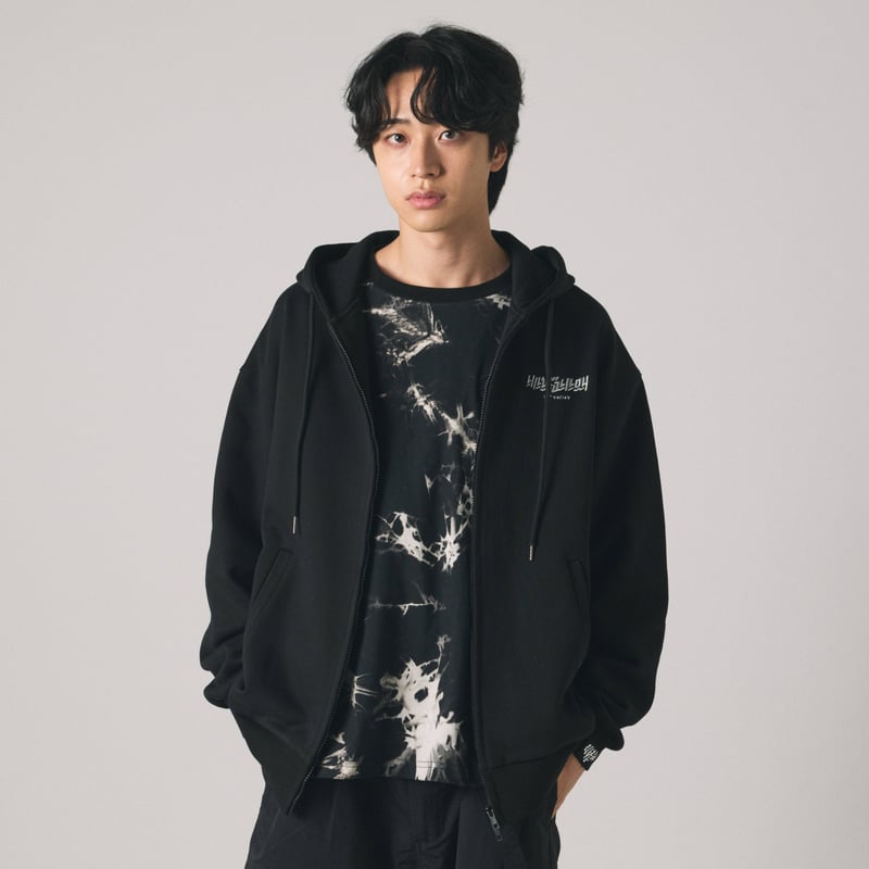 lil' valley】LOGO刺繍 ビッグシルエットオリジナルフーディー | Tani