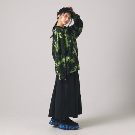 【lil' valley】BASIC NYLON SKIRT
