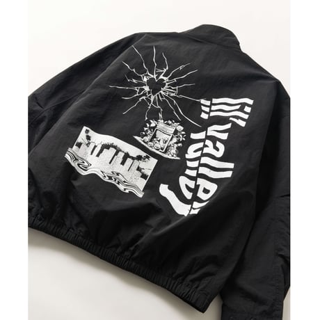 【lil' valley】EMBROIDERED NYLON JACKET