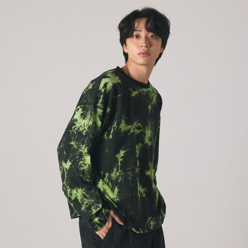 TaniYuuki lil' valley LONG SLEEVE Tシャツ lil' valley】LONG SLEEVE TIE-DYE TEE | Tani Yuu