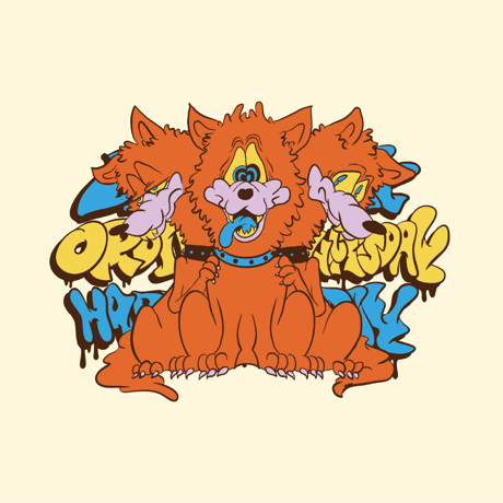 【lil' valley】MOODY DOGS T-SHIRT