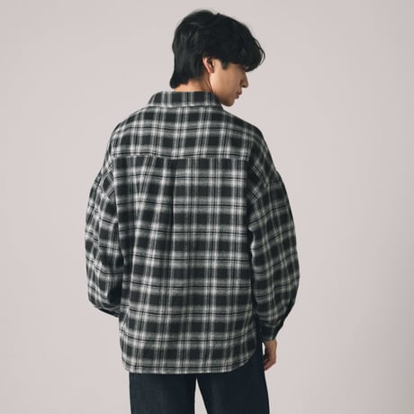 【lil' valley】VERSATILE CHECK SHIRT OUTER