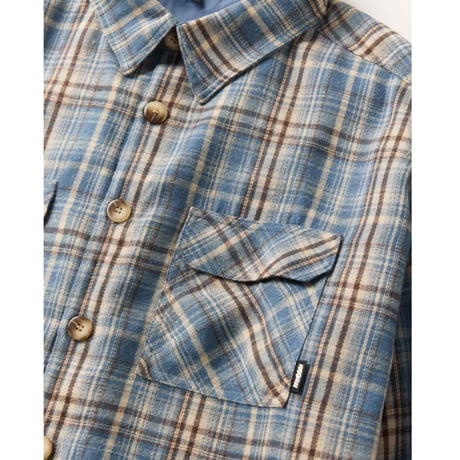 【lil' valley】VERSATILE CHECK SHIRT OUTER