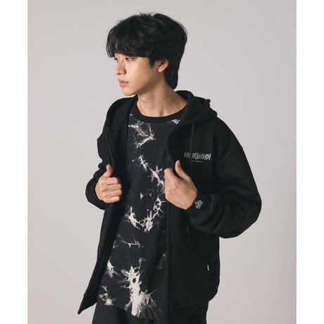 【lil' valley】BASIC FULL-ZIP SWEAT