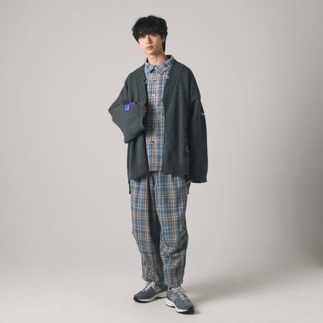 【lil' valley】VERSATILE CHECK SHIRT OUTER