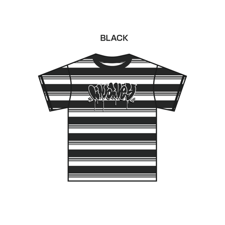 【lil' valley】GRAFFITI BORDER T-SHIRT