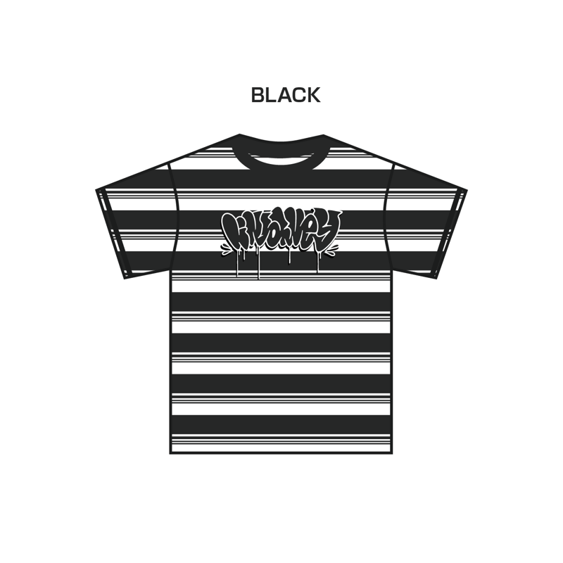 lil' valley】GRAFFITI BORDER T-SHIRT | Tani Yuu