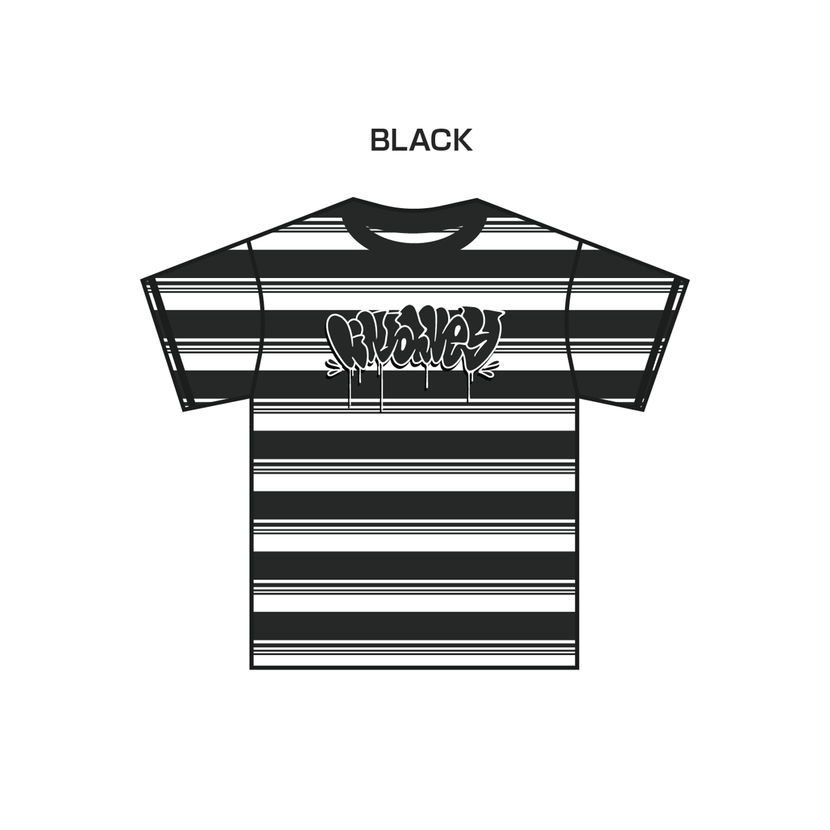 lil' valley】GRAFFITI BORDER T-SHIRT | Tani Yuu