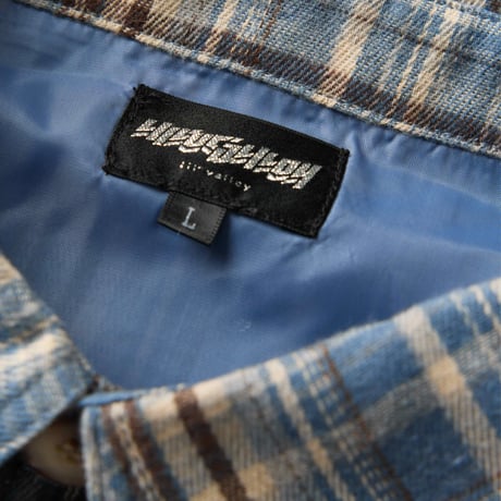 【lil' valley】VERSATILE CHECK SHIRT OUTER