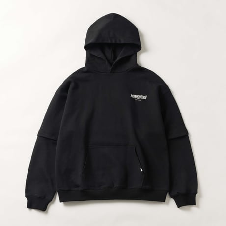 【lil' valley】BASIC EMBROIDERED HOODIE