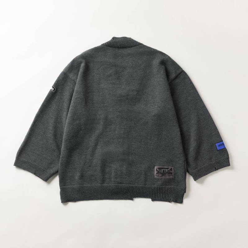 lil' valley】DAMAGE KNIT CARDIGAN | Tani Yuuki