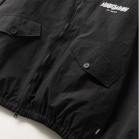 【lil' valley】EMBROIDERED NYLON JACKET