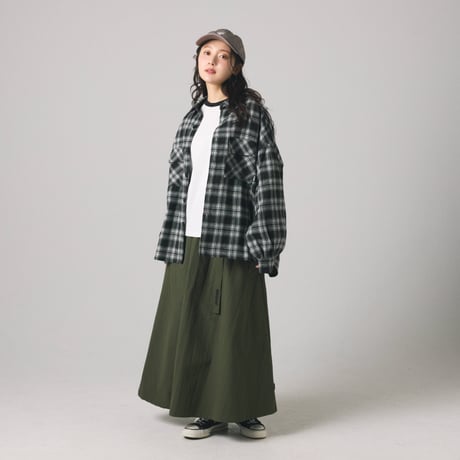 【lil' valley】VERSATILE CHECK SHIRT OUTER
