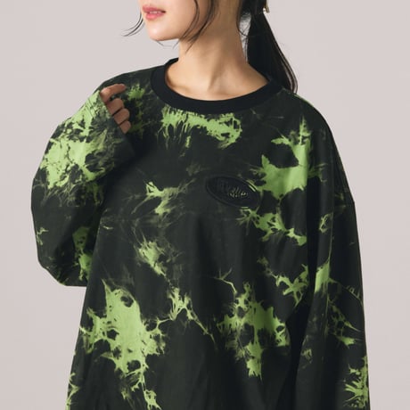 【lil' valley】LONG SLEEVE TIE-DYE TEE
