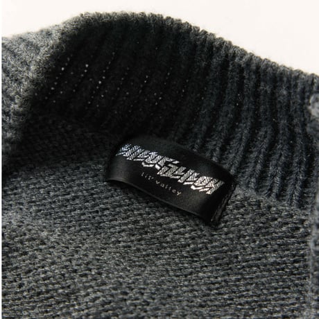【lil' valley】DAMAGE KNIT CARDIGAN