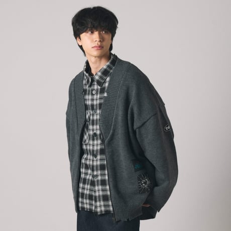 【lil' valley】VERSATILE CHECK SHIRT OUTER